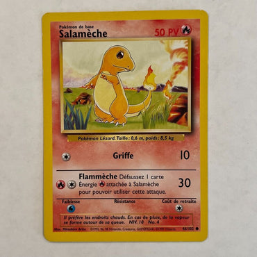 Charmander / "Salameche" (46/102) [French Pokemon Card]