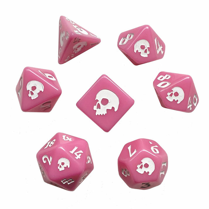 Black Oak Workshop: Black Death Dice Set