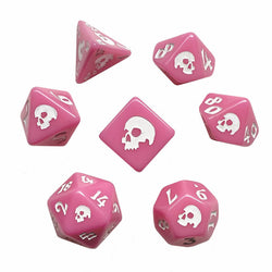 Black Oak Workshop: Black Death Dice Set