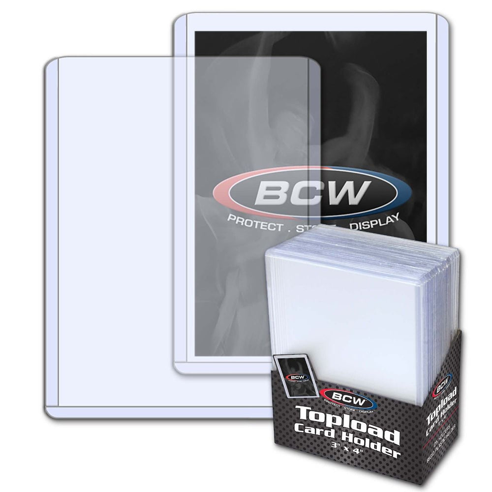 BCW: 3x4 Toploaders