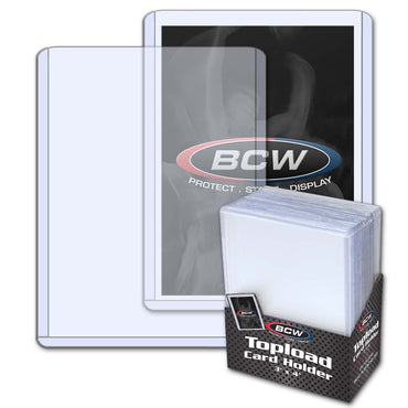 BCW: 3x4 Toploaders