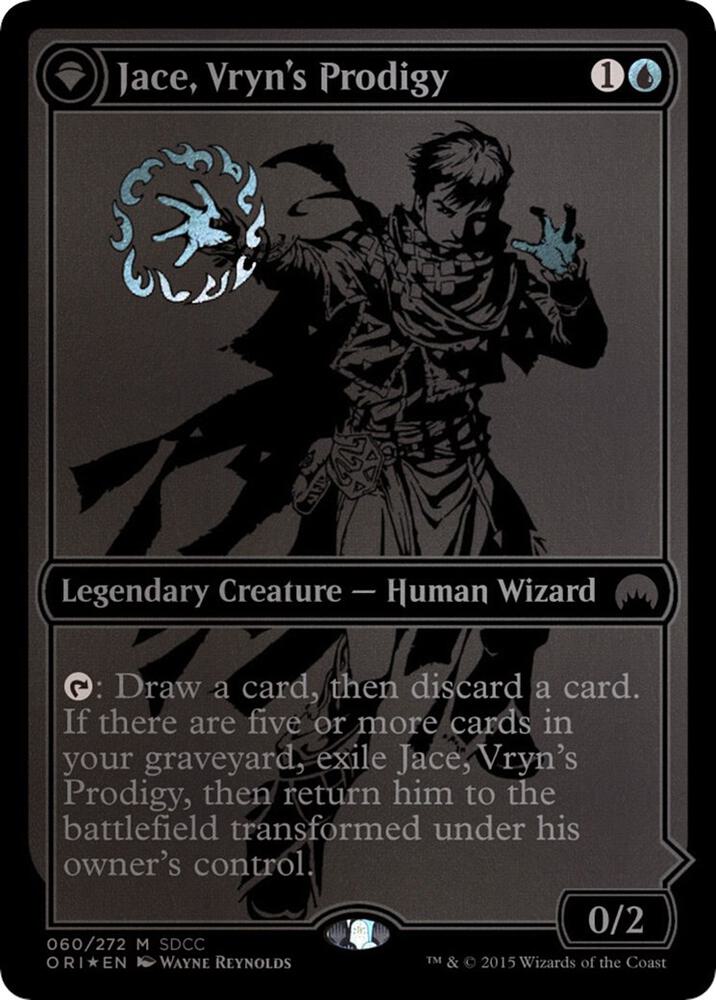Jace, Vryn's Prodigy // Jace, Telepath Unbound [SDCC 2015 - ORI]