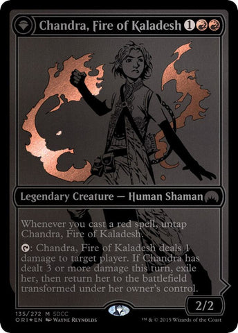 Chandra, Fire of Kaladesh // Chandra, Roaring Flame [SDCC 2015 - ORI]