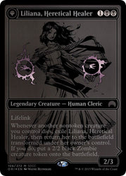 Liliana, Heretical Healer // Liliana, Defiant Necromancer [SDCC 2015 - ORI]