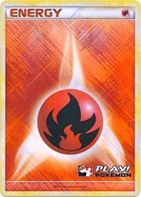 Fire Energy (2010 Play Pokemon Promo) [League & Championship Cards]