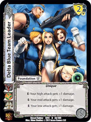 Delta Blue Team Lead [Street Fighter 30th]