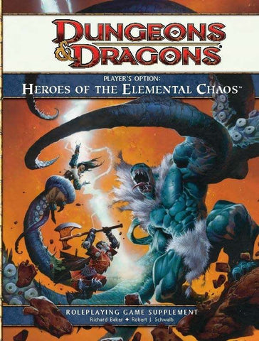 D&D 4th Edition: Heroes of the Elemental Chaos