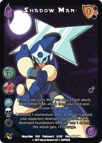 Shadow Man (8/247) [Mega Man - Capcom Platinum Series]
