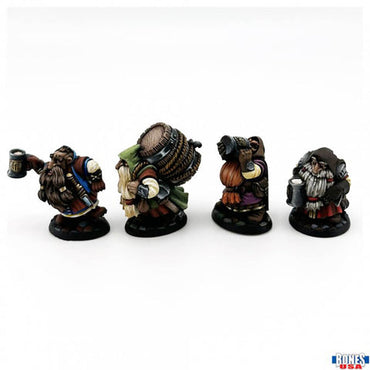 Townsfolk: Drinking Dwarves (4)
