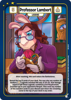 Professor Lambert [War for the Obelisk]