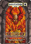 Spectre of Lord Darigan (Royal Rare) [Champions of Meridell]