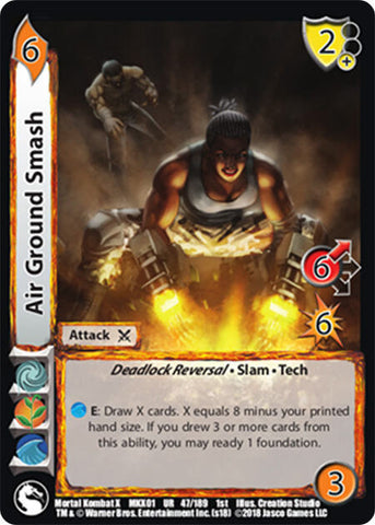 Air Ground Smash (47/89) [Mortal Kombat X]