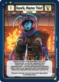 Kanrik, Master Thief [War for the Obelisk]
