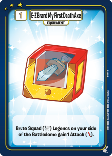 E-Z Brand My First Death Axe [War for the Obelisk]