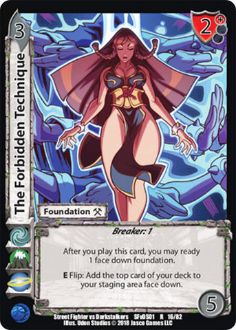 The Forbidden Technique (16/82) [Street Fighter vs. Darkstalkers]