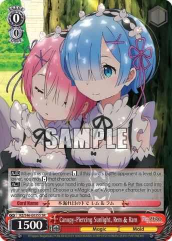 Canopy-Piercing Sunlight, Rem & Ram - Re:ZERO (RZ/S46)