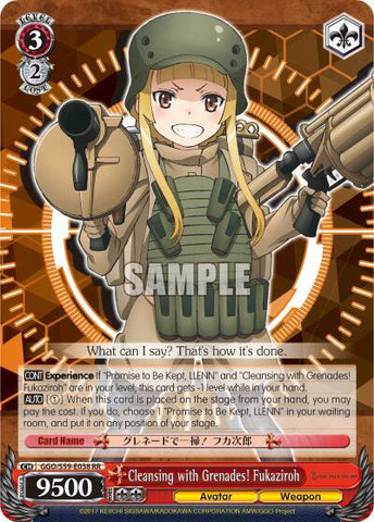 Cleansing with Grenades! Fukaziroh - Gun Gale Online (GGO/S59)