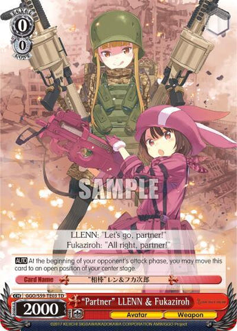 "Partner" LLENN & Fukaziroh - SAO Alternative–Gun Gale Online (GGO/S59)