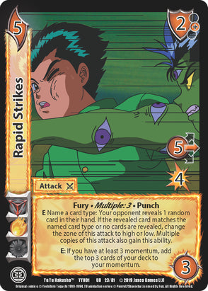 Rapid Strikes [Yu Yu Hakusho]