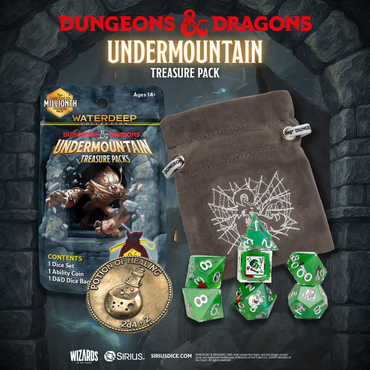 Sirius Dice - D&D Undermountain Treasure Packs (Mystery Dice Set)