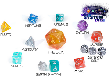 Gatekeeper Games: Solar System Dice