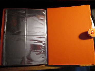 PTCG: (1999) Squirtle Card Binder [Orange]