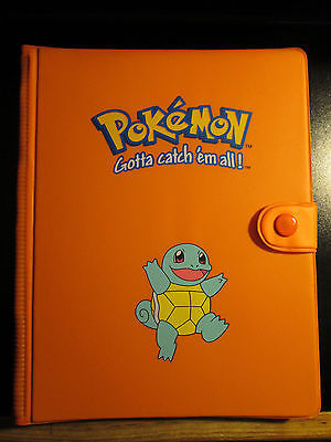 PTCG: (1999) Squirtle Card Binder [Orange]