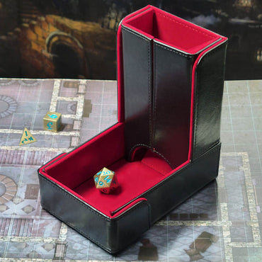 Forged Gaming: The Keep - Compact Magnetic Dice Tower and Dice Tray