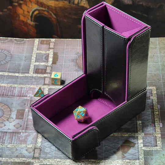 Forged Gaming: The Keep - Compact Magnetic Dice Tower and Dice Tray