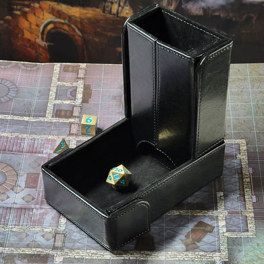 Forged Gaming: The Keep - Compact Magnetic Dice Tower and Dice Tray