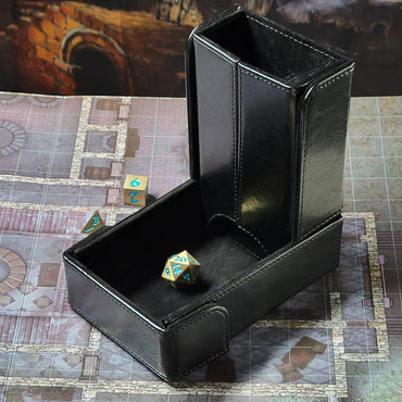 Forged Gaming: The Keep - Compact Magnetic Dice Tower and Dice Tray