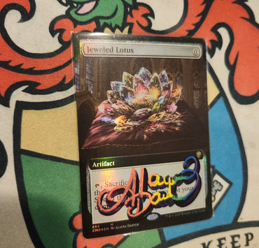 Jeweled Lotus (Extended Art) [Commander Legends]