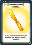 Golden Butter Knife [Champions of Meridell]