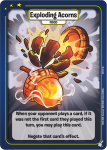 Exploding Acorns [Champions of Meridell]