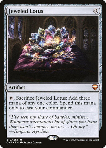 PSA Graded - Jeweled Lotus (#319) [Commander Legends]