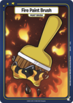 Fire Paint Brush [Defenders of Neopia]
