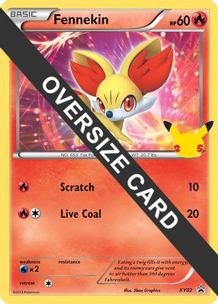 Fennekin (XY02) [First Partner Pack, Jumbo Card]