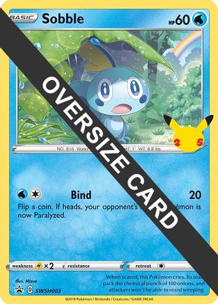 Sobble (SWSH003) [First Partner Pack, Jumbo Card]