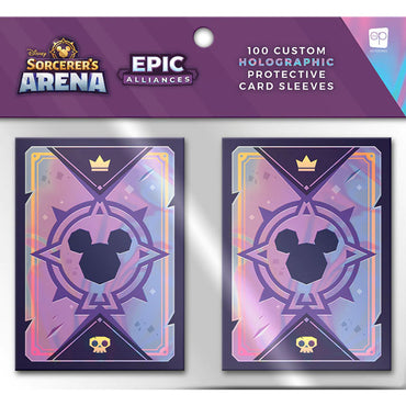Disney Sorcerer's Arena: Holographic Card Sleeves (100)