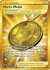 CGC Graded - Hero's Medal (201/185) [Sword & Shield: Vivid Voltage]