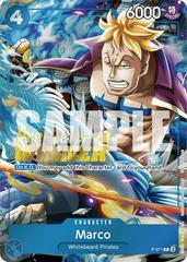 PSA Graded - Marco (P-017) [Pre-Release WINNER - One Piece Promotional Card]