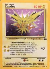 CGC Graded - Zapdos (15/62) [Fossil Unlimited]