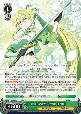 Earth Goddess Terraria Leafa (SR) - Sword Art Online -Alicization- Vol.2 (SAO/S80)