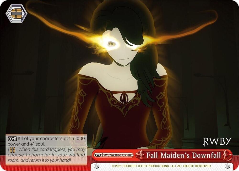 Fall Maiden's Downfall (RRR) - RWBY (RWBY/WX03)