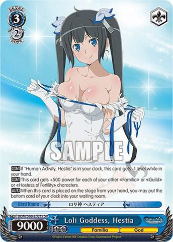 Loli Goddess, Hestia (SR) - Is it Wrong to Try to Pick Up Girls in a Dungeon? (DDM/S88)