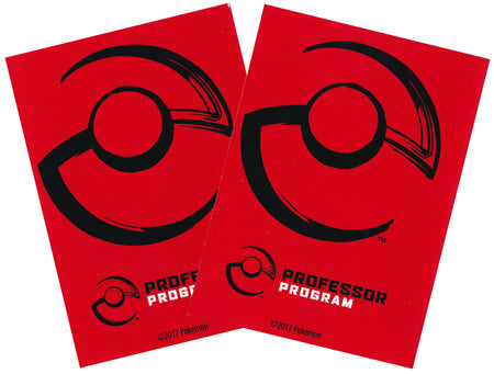 PTCG: Pokemon Professor Program (Red) 65ct Standard Sized Sleeves