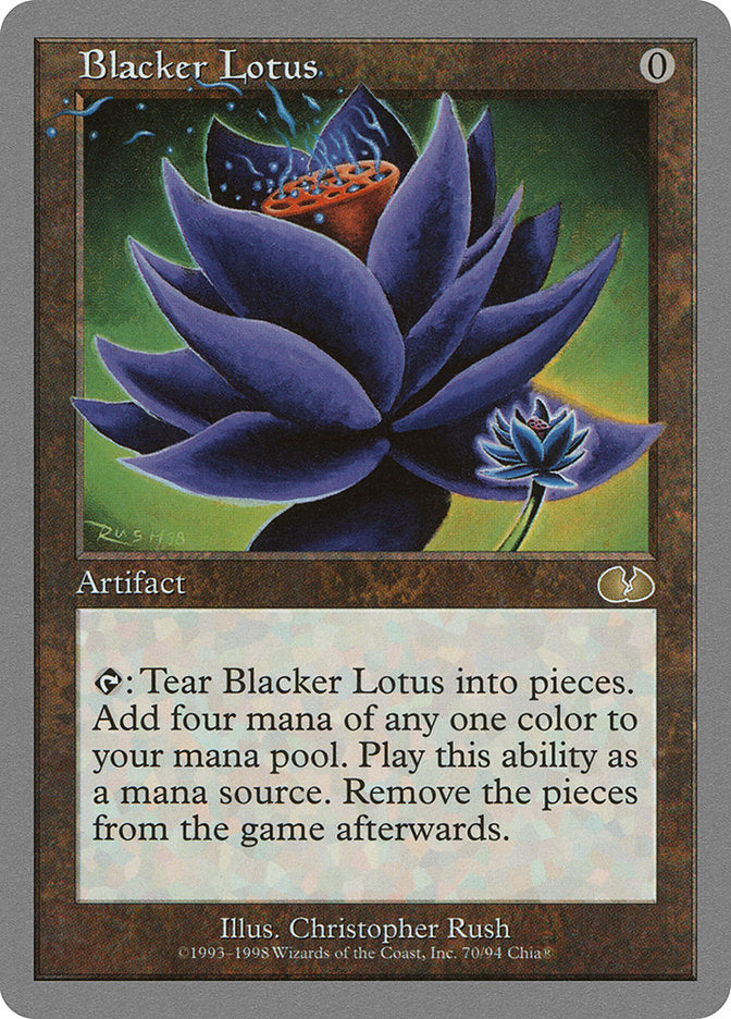 CGC Graded - Blacker Lotus (70/94) [Unglued]