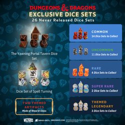 Sirius Dice - D&D The Yawning Portal Treasure Packs (Mystery Dice Set)