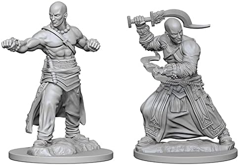 Pathfinder Battles Deep Cuts: Human Male Monk
