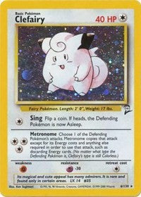 PKMN Single: Clefairy (6) [Base Set 2]